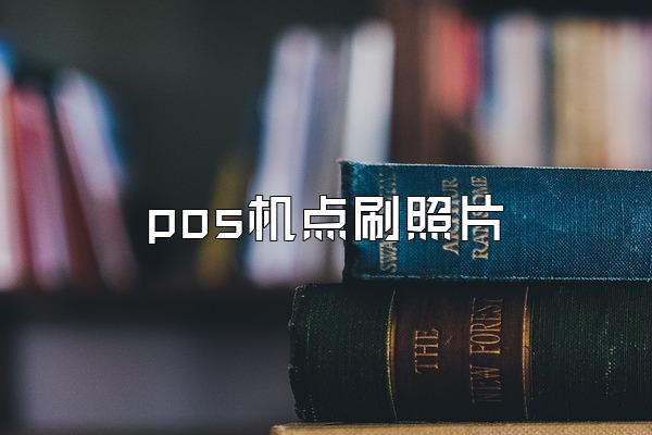 pos机点刷照片